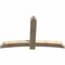 Ekena Millwork Bellingham Rough Sawn Timber Gable Bracket, Douglas Fir, 72"W x 45"H x 4"D x 6"F, 15/12 Pitch GBW072X45X0406BEL00RDF - alternate 3
